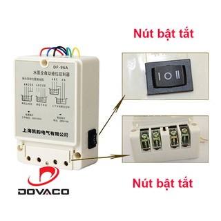 [TẶNG KÈM 03 DÂY CẢM BIẾN] Công tắc cảm biến bơm nước tự động DF-96
