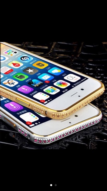 Ốp viền đính đá dành cho ip6/6s/6plus