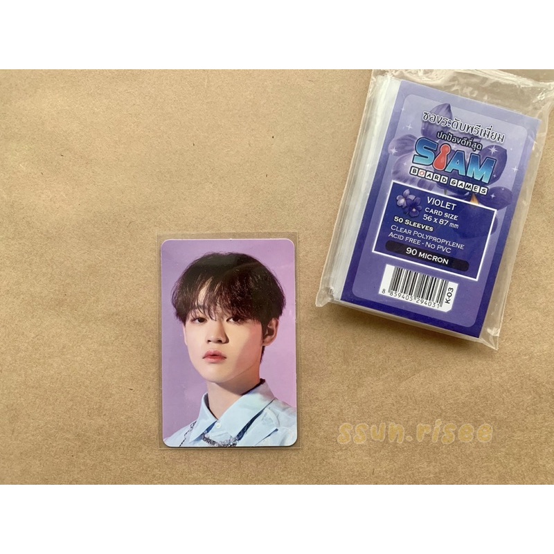 [SẴN] [PACK 50c] Sleeve Siam loại dày bọc photocard, bảo vệ thẻ bài