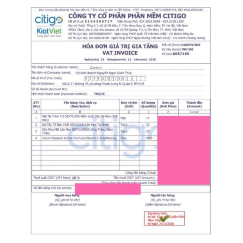 Serum Làm Sáng Balance Vitamin C Brightening 30ml