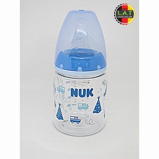 BÌNH SỮA NUK CỔ RỘNG NHỰA PP 150ML SILICONE