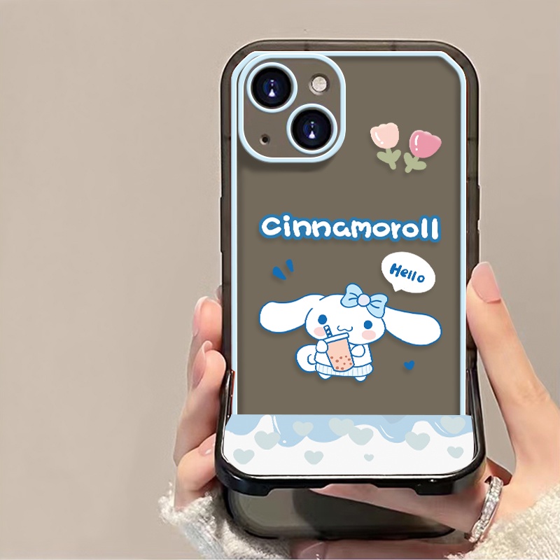 Ốp Điện Thoại Silicon Hình Trà Sữa Hoạt Hình Cho IPhone 11 12 Pro MAX 13 Pro SE 2020 X XS MAX XR 6 6S 7 8 Plus Đứng