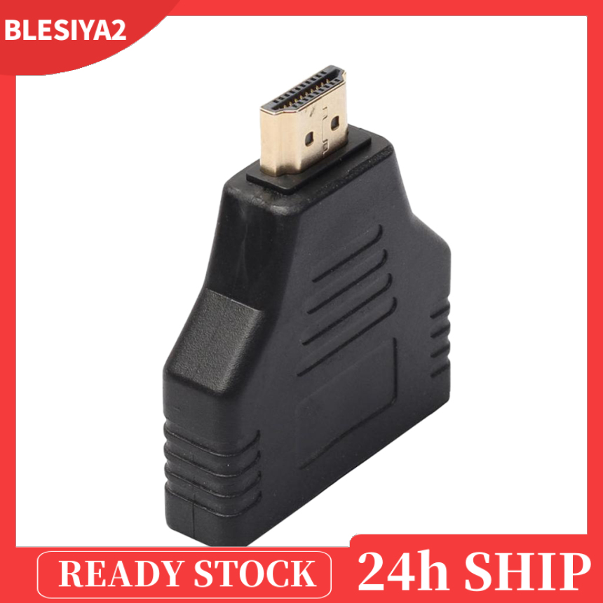 (Hàng Mới Về) Đầu Chuyển Đổi Từ Hdmi 1 Trong 2 1080p Sang 2 Ổ Cắm Hdmi Chuyên Dụng