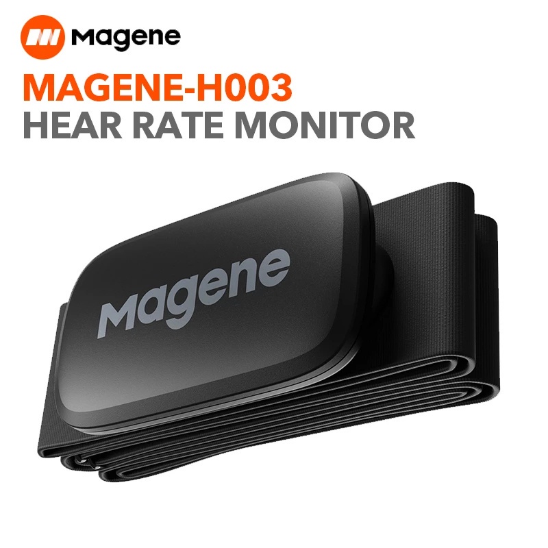 Magene H003 Heart Rate Sensor Bluetooth ANT+ Monitor With Chest Strap Dual Mode Computer Upgrade H64 Mover Bike Sports Band