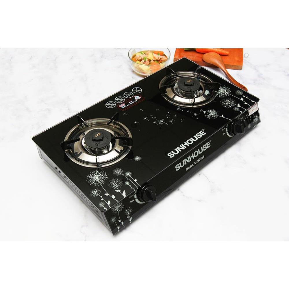 Bếp gas đôi SUNHOUSE SHB3365 - CHÍNH HÃNG SUNHOUSE - Full box