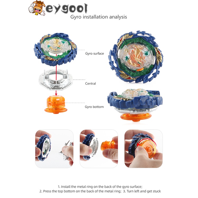 Bộ Đồ Chơi Con Quay Beyblade Burst DB single B-185 Vanish Fafnir Dành Cho Trẻ Em