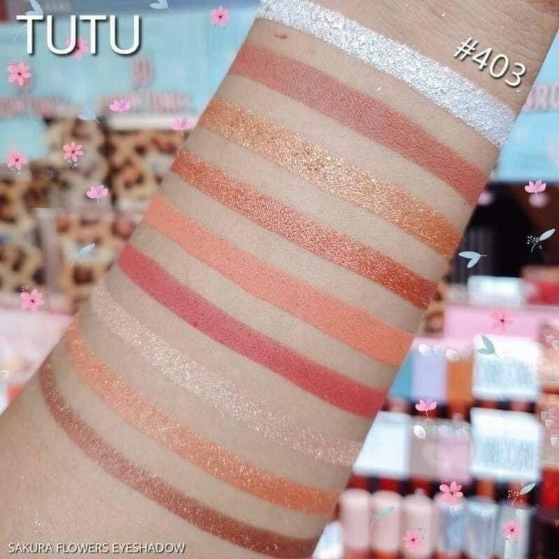 Phấn Mắt 12 Ô TuTu Sakura Flowers Eyeshadow | BigBuy360 - bigbuy360.vn