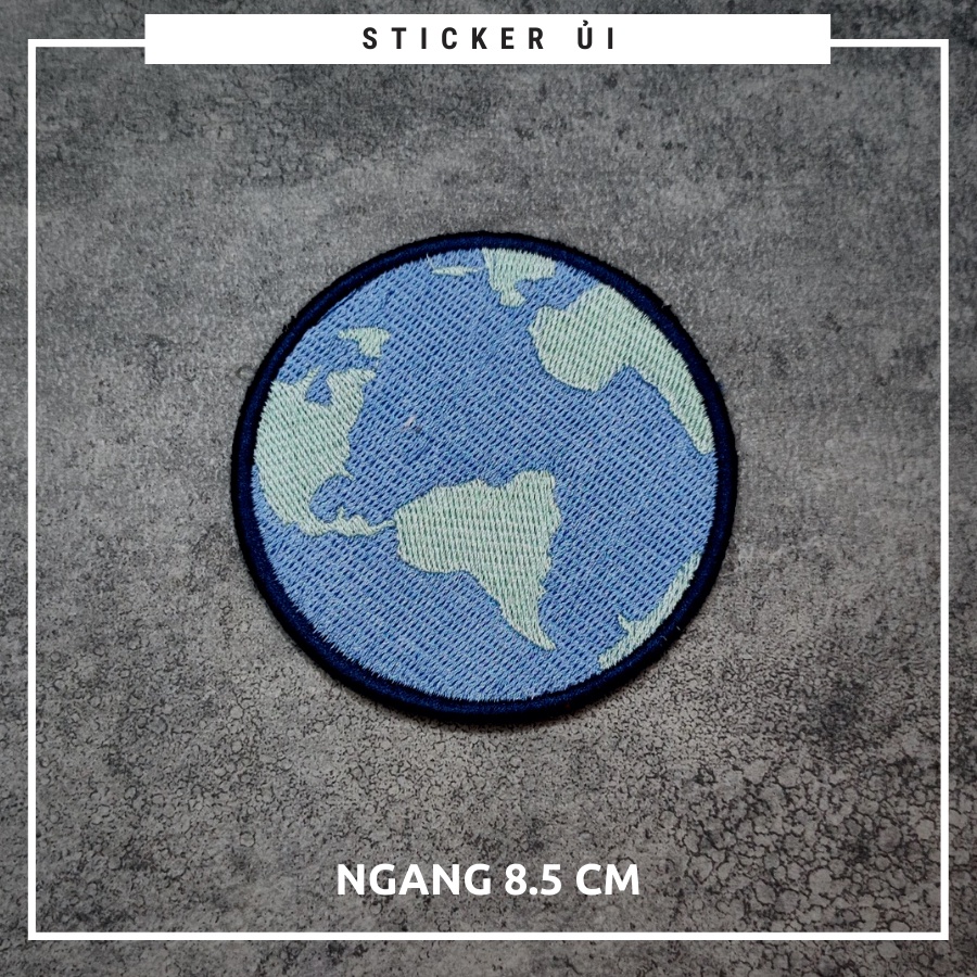 Sticker ủi áo Cao cấp - CÓ SẴN KEO ỦI - sticker vải dùng làm miếng vá áo, phụ kiện trang trí quần áo, balo, giày, nón