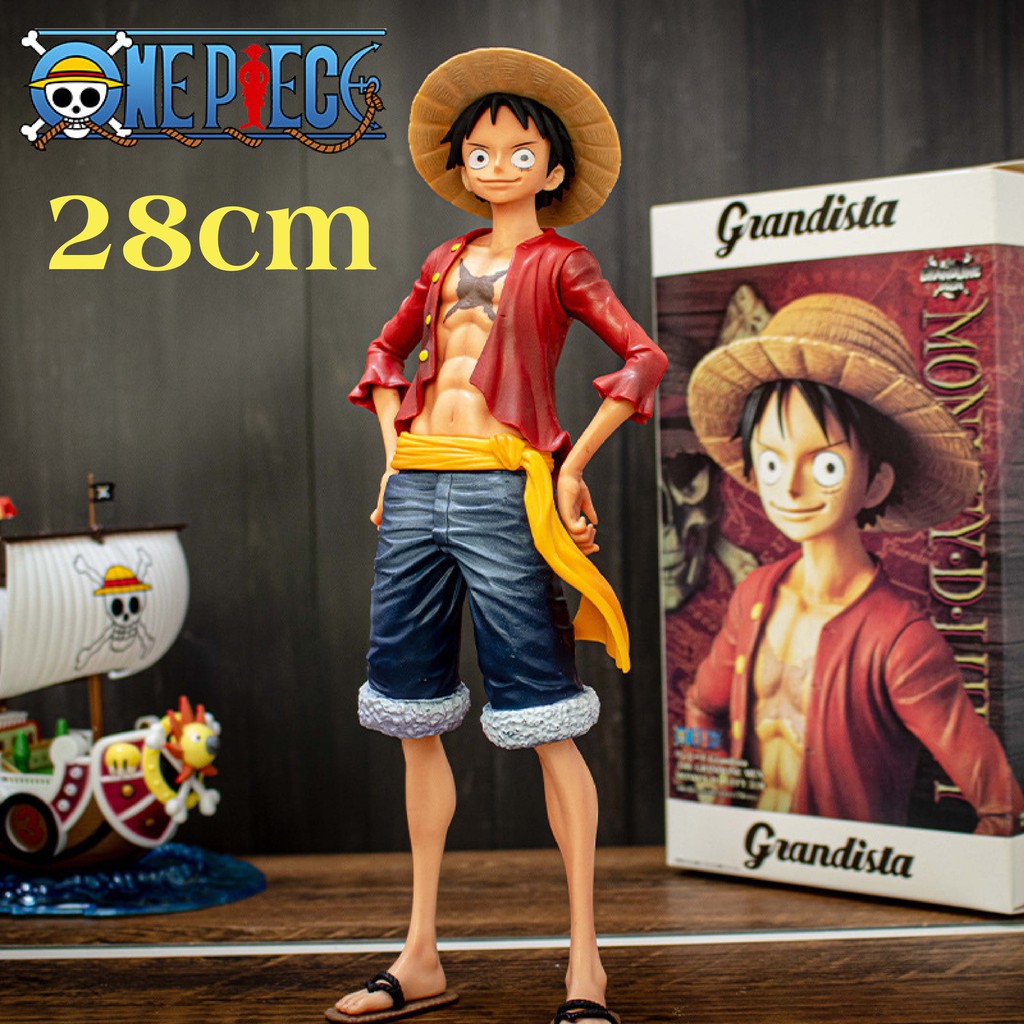 Mô hình figure Luffy onepice  siêu to 28cm [ Có 3 mặt thay thế ] Cực nét