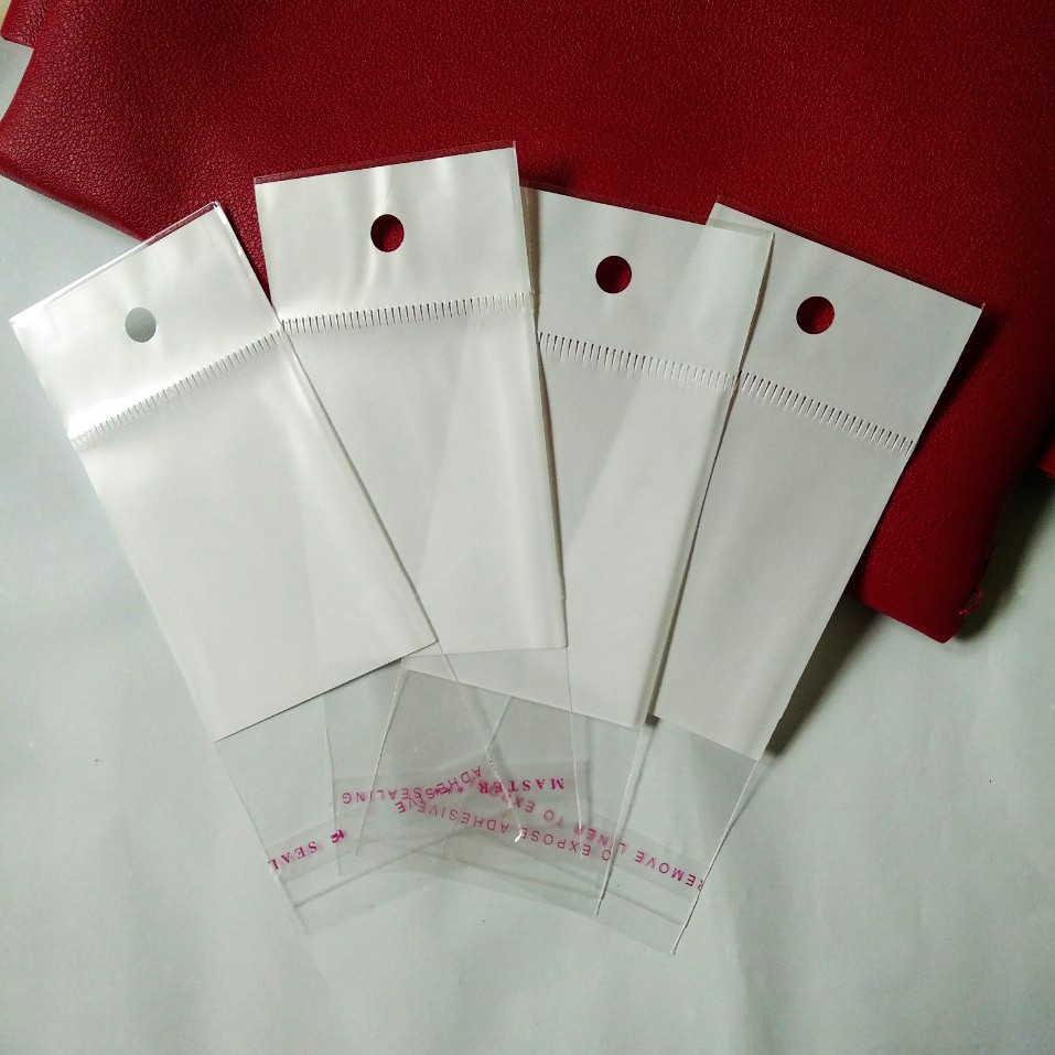 Số 4 - Túi OPP nilong màng sữa trắng loại nhỏ dùng gói hàng kích thước nhỏ- namimi