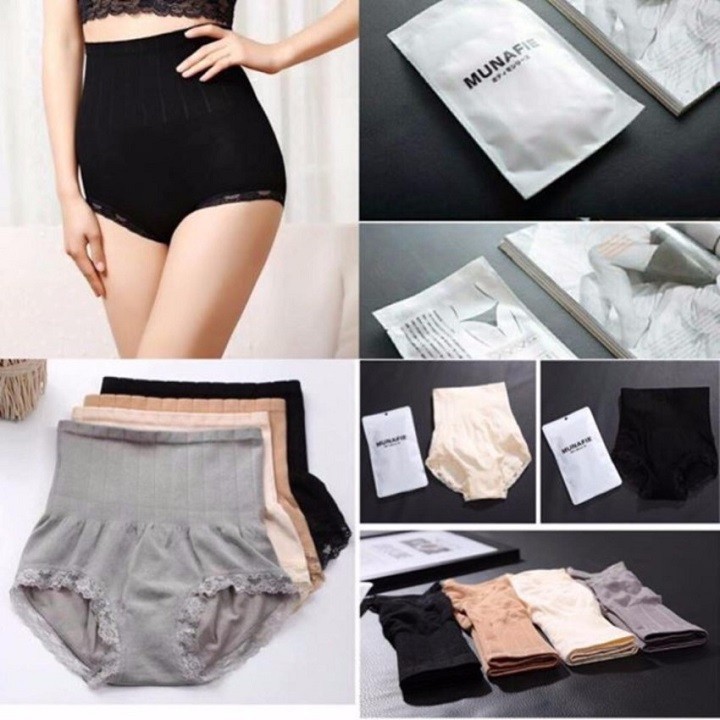 Quần Gen Bụng Định Hình Cạp Thấp Munafie A48