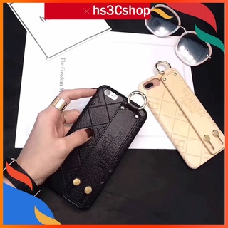 Hermes Ốp Điện Thoại Da Cứng Có Dây Đeo Cổ Tay Cho Iphone12Por Max 11por Mini Se Iphone Xr Xsmax X Phone 8 7plus 6s