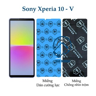 Dán cường lực dẻo nano Sony Xperia 10 V trong suốt và chống nhìn trộm
