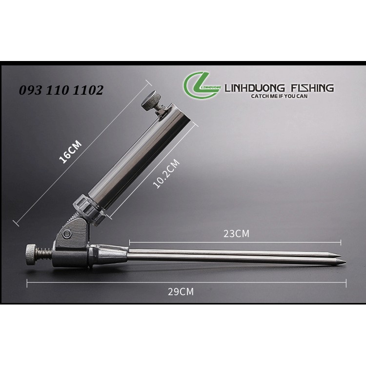 Chống cần cắm đất, giá đỡ cho gác cần, chân cắm chống cần.