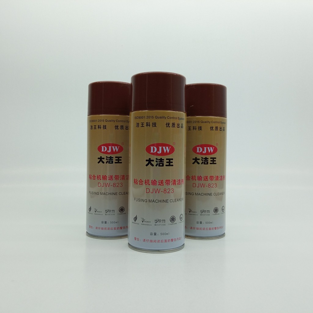 Chất tẩy băng tải máy ép keo Dạng xịt DJW-823 (sử dụng trong ngành may mặc)