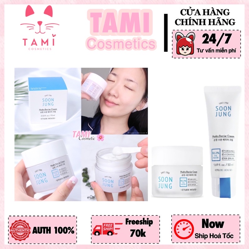 Kem Dưỡng Etude House Soon Jung Hydro Barrier Cream