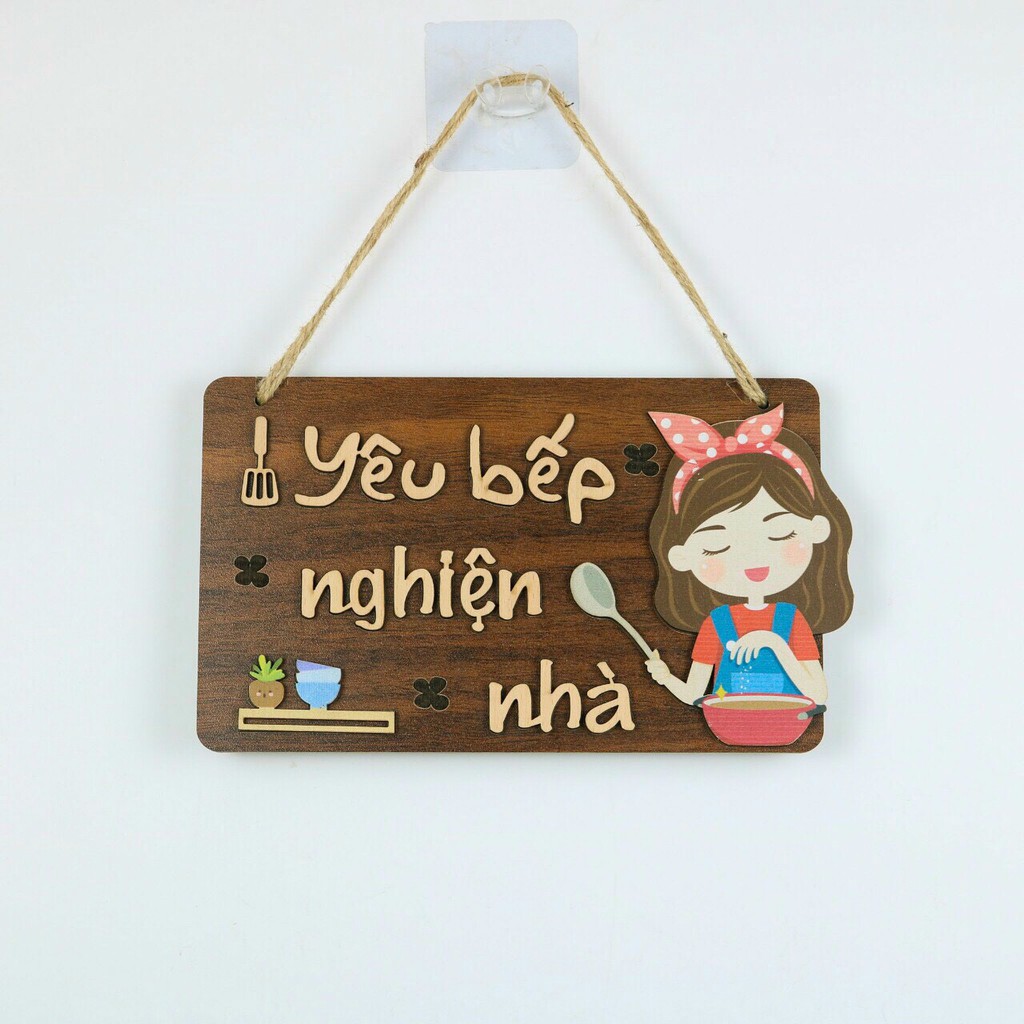Biển bảng gỗ decor treo tường, cửa, trang trí gia đình, phòng ngủ, phòng khách GD19-27