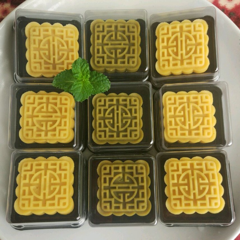 Bộ 5 Khuôn Làm Bánh Trung Thu 50g