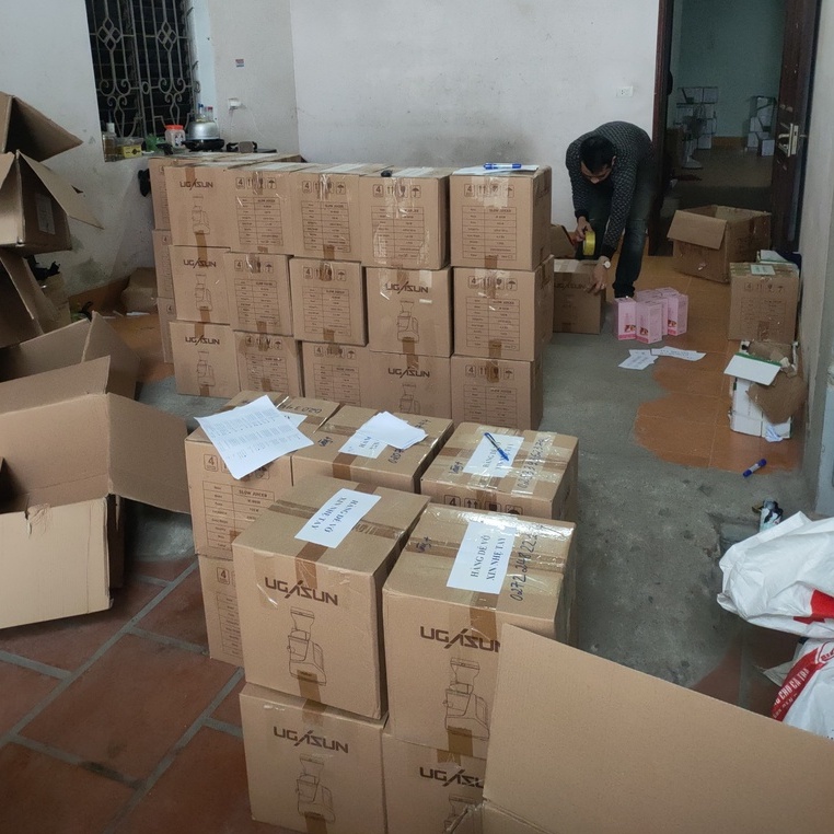 Máy Ép Hoa Quả Chậm Ugasun, Làm Kem, Ép hoa quả, Ép rau, Công Suất lớn