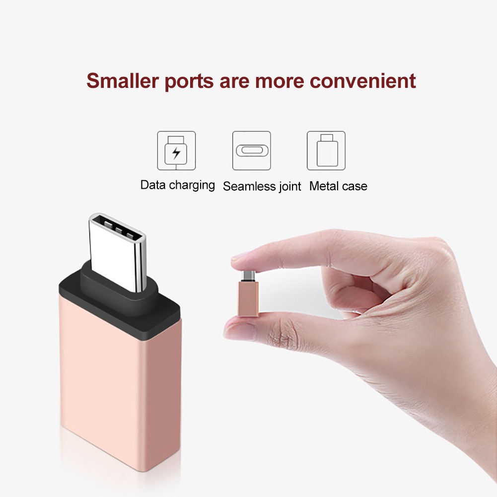 Bộ chuyển đổi USB-C sang USB cho bàn phím, chuột hoặc các thiết bị khác. | BigBuy360 - bigbuy360.vn