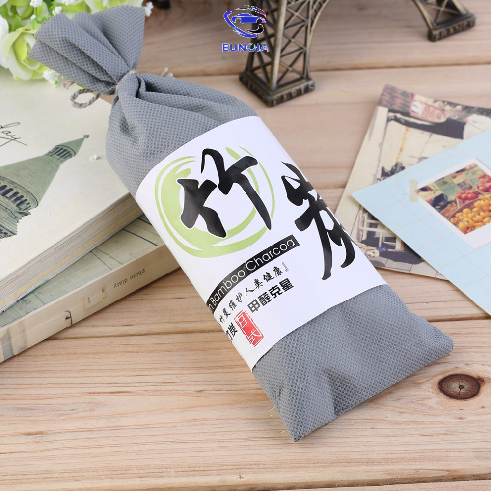 Túi Than Tre hoạt tính khử mùi, lọc không khí xe hơi, xe ô tô, tủ quần áo