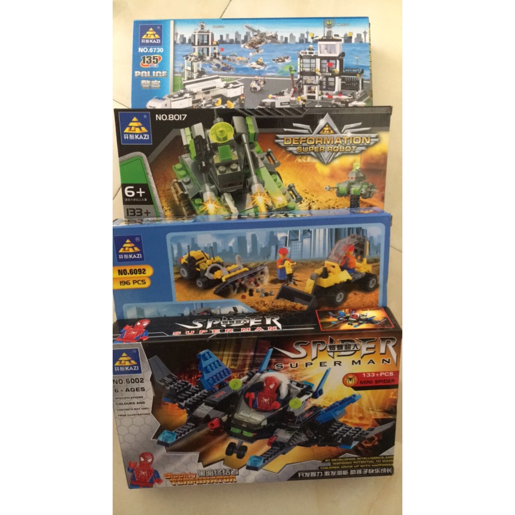 (SỈ) BỘ LEGO LẮP RÁP MINI WORLD