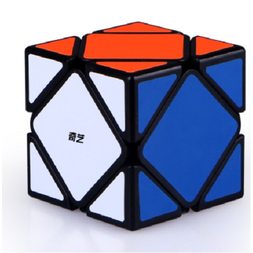 RUBIK Skewb QIYI CUBE viền đen - Rubik biến thể Skewb Mẹ sóc