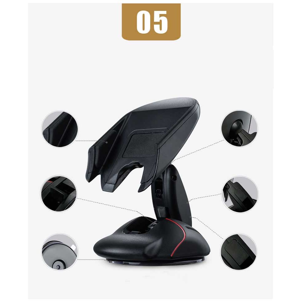 [Nhập SSSAU giảm 10% cho đơn hàng từ 200k] Giá đơ điện thoại trên oto gọn đẹp | BigBuy360 - bigbuy360.vn