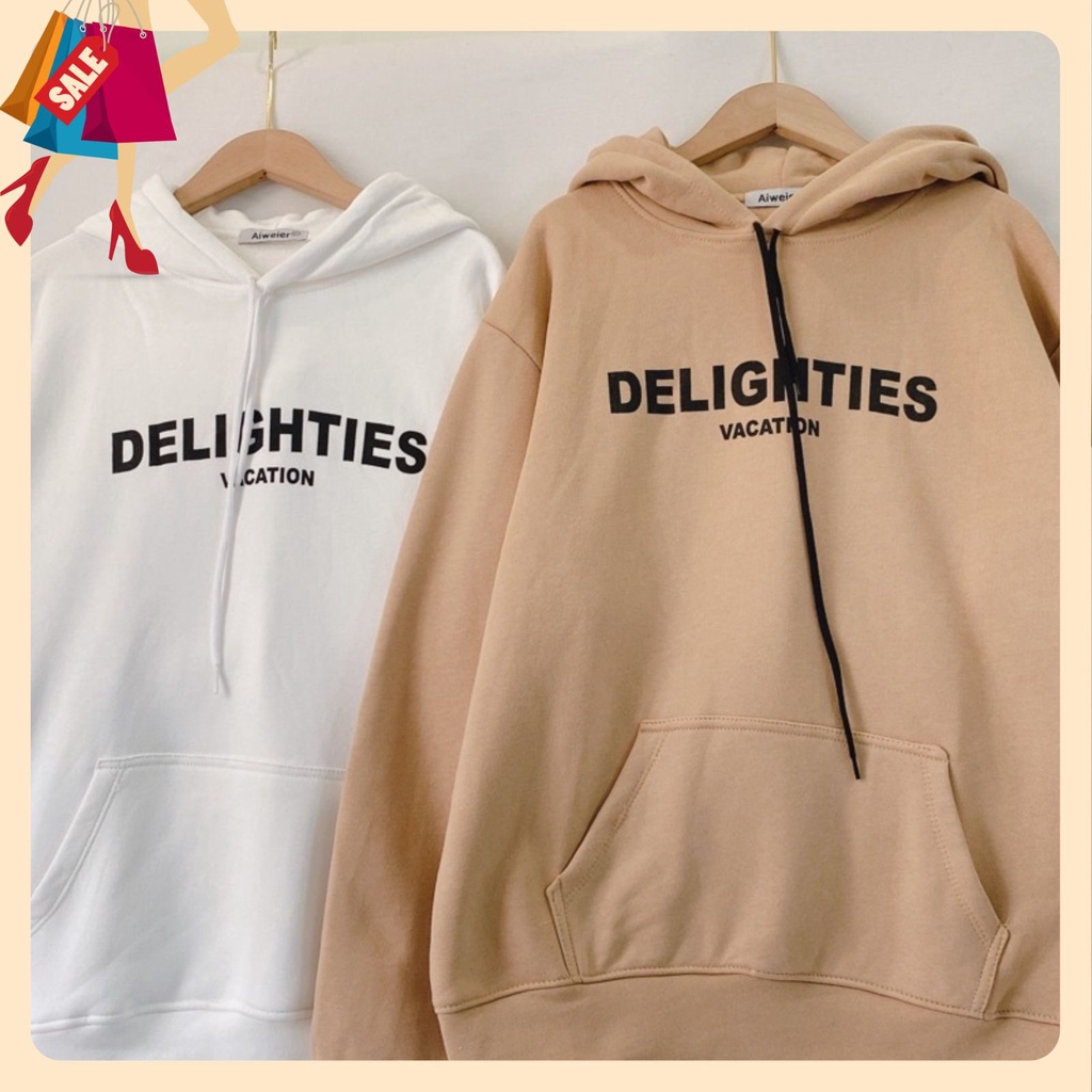 Áo hoodie nam nữ form rộng unisex màu Be có mũ thời trang ulzzang hàn quốc | BigBuy360 - bigbuy360.vn