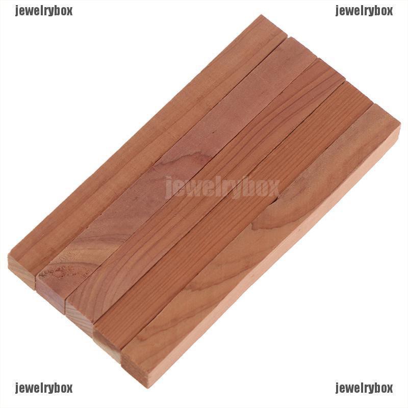 {jewelry box}5PCS Wardrobe Clothes Drawer Mildew Camphor Bug Cedar Wood Anti-moisture Moth