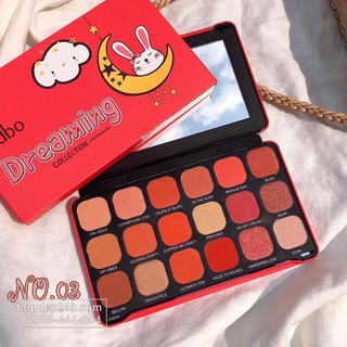 Bảng phấn mắt Odbo Dreaming 18 ô Thái Lan