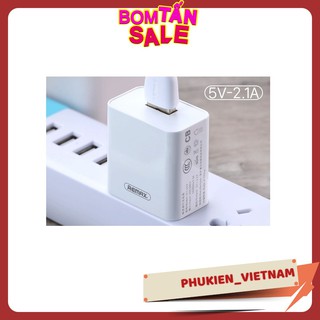 Củ sạc Remax RP-U110 1 ổ USB ✓ Nguồn điện 2.1A ✓ Chính hãng bảo hành Toàn quốc