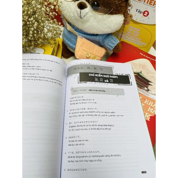 Sách -Combo: Giải mã chuyên sâu ngữ pháp hsk giao tiếp và sách đáp án tham khảo bài tập giải mã hsk giao tiếp tập 2