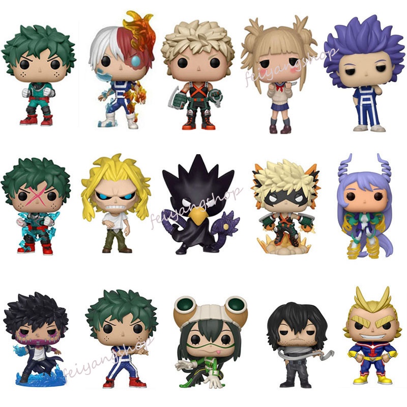 Funko Pop! Mô Hình Nhân Vật Phim Hoạt Hình My Hero Academia: Deku All Might Shota Aizawa Tsuyu