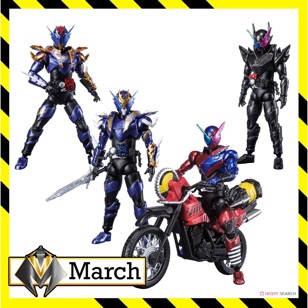 Mô hình Shodo Kamen Rider Build Rabbit Tank, Cross-Z, Hazard - SODO