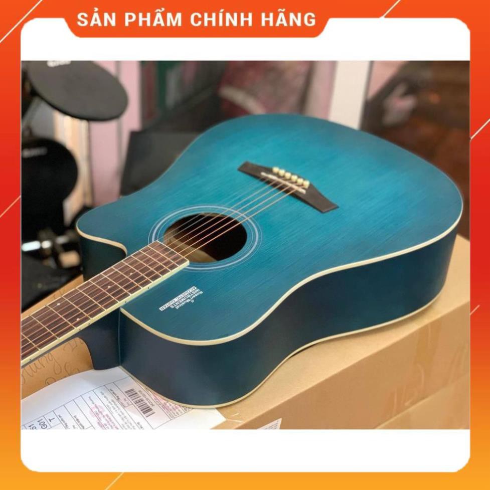 [Hàng chuẩn loại 1] Đàn Guitar Rosen G11 Gỗ Thịt Phiên Bản Màu Xanh ( Hàng Có Sẵn )