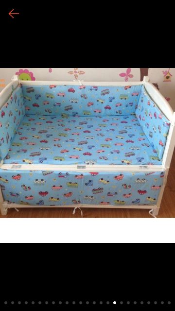 Ga chun cotton bọc đệm cũi cho bé ( Chat thêm mẫu) | BigBuy360 - bigbuy360.vn