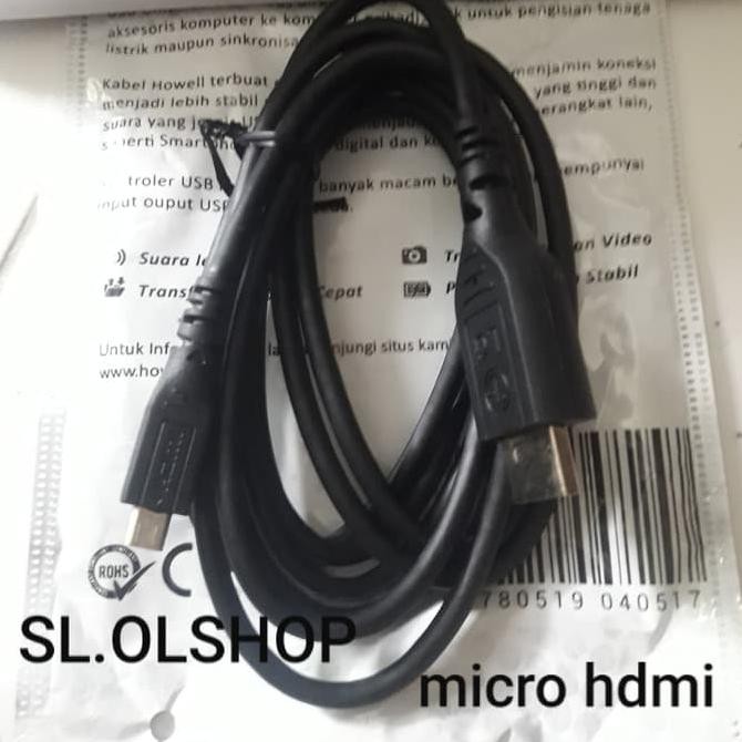 Dây Cáp Micro Hdmi Chất Lượng Cao Cho Máy Ảnh Canon Miroles Eos M10 / M100 Okay 0512