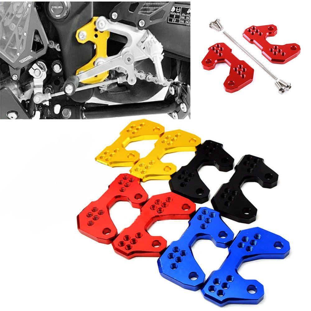 YNATURAL Bàn Đạp Để Chân Có Thể Điều Chỉnh Cho Xe Máy YAMAHA YZF R3 R25
