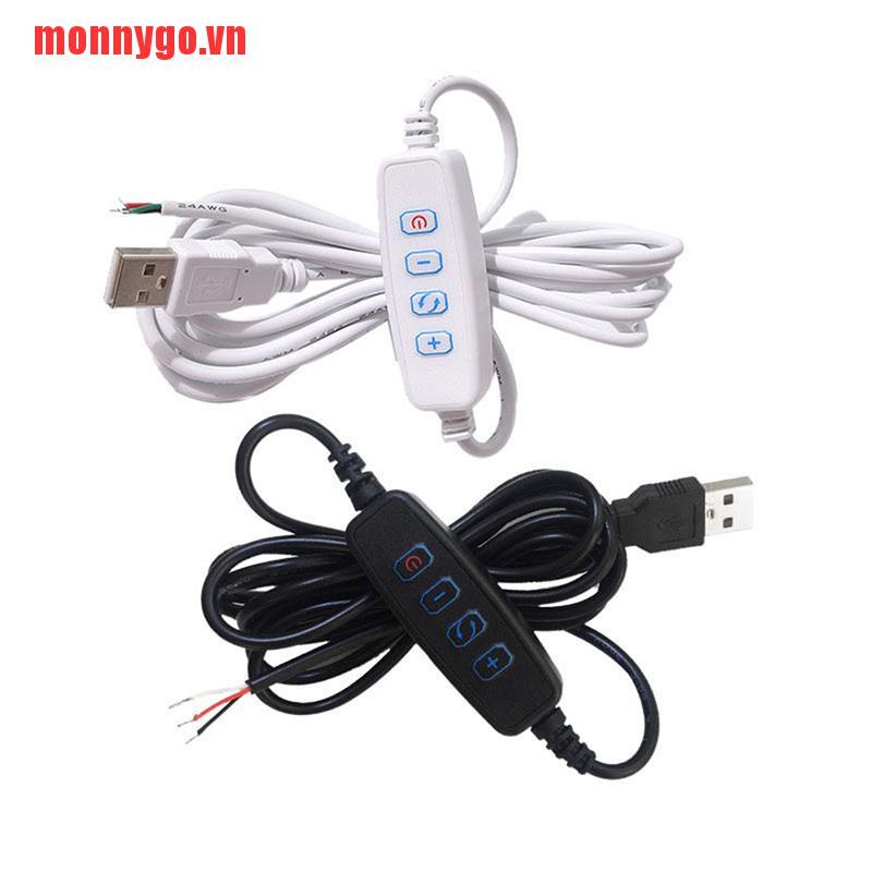Công tắc Dimmer Dc 5v có đèn led cổng Usb cao cấp