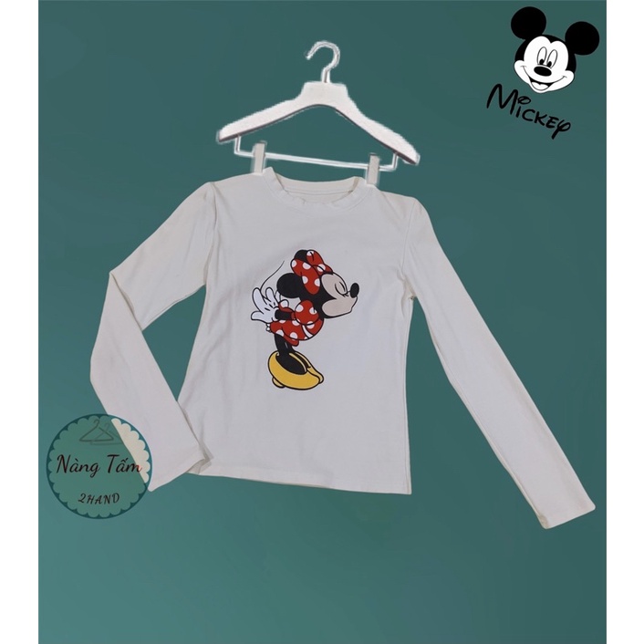 Áo Mickey tay dài