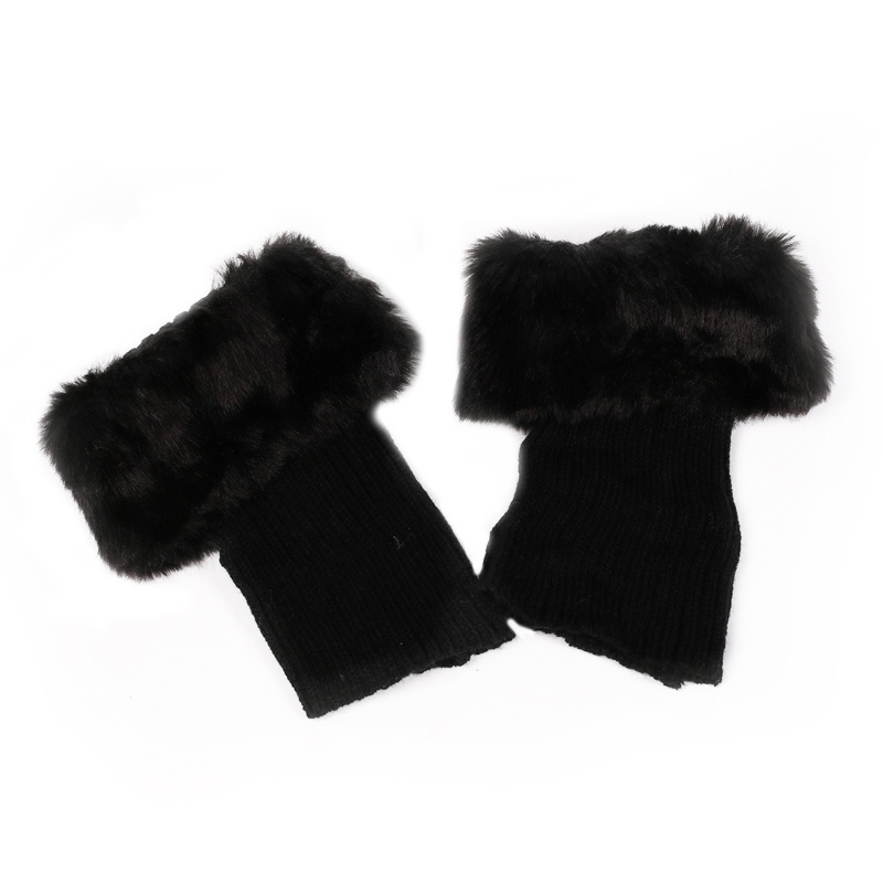 Xiangbao Vớ Dệt Kim Phối Lông Nhung Giữ Ấm Chân Cho Nữ