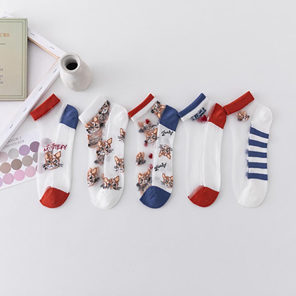 Vớ VANES1 Mèo Phụ Nữ Thoải Mái Đáy Bông Cô Gái|Hobbyy