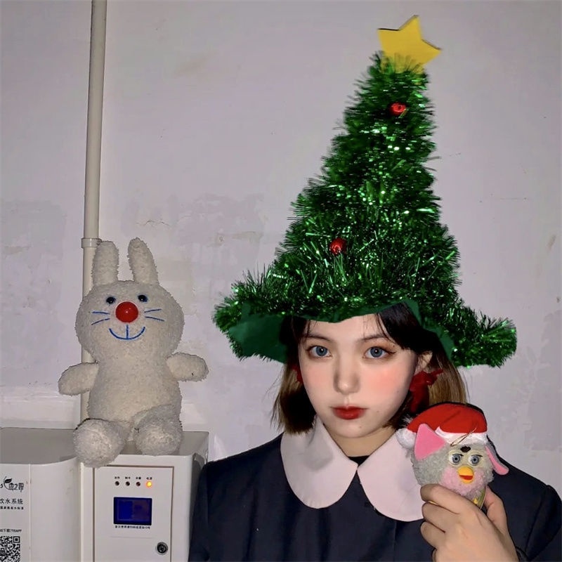 Mũ Giáng sinh nhiều kiểu dáng xinh xắn phong cách Hàn Quốc