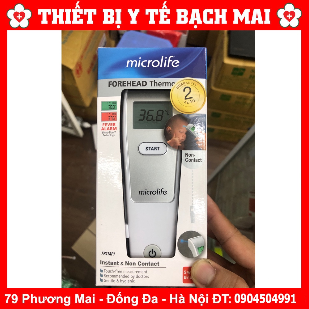 Nhiệt Kế Hồng Ngoại Đo Trán Microlife FR1MF1 [BH 02 Năm Đổi Mới]