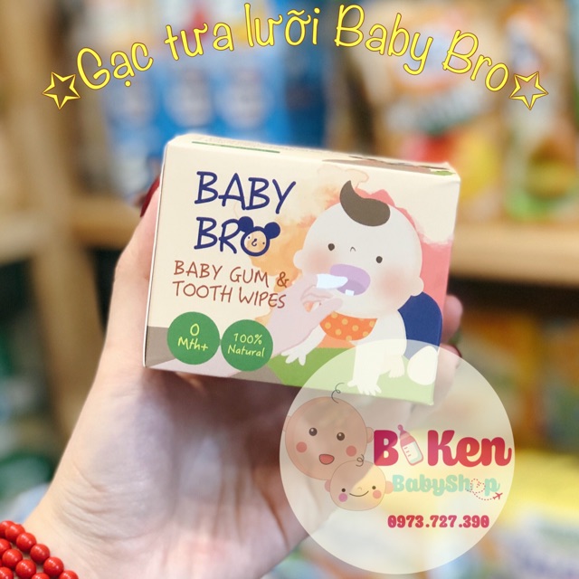 Gạc tưa lưỡi Baby Bro