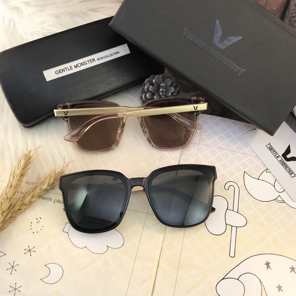 Mắt kính chữ V hàn quốc chân vàng💖FREESHIP💖gọng kính mát nam nữ /6035/ thời trang AH294 | BigBuy360 - bigbuy360.vn