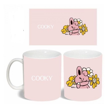 Cốc sứ cao cấp in hình BT21 BTS nhiều mẫu đẹp lung linh dành cho ARMY