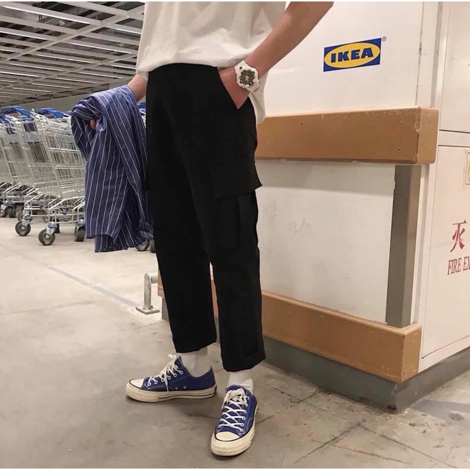 Quần túi hộp ( PANT BOX ) UNISEX cao cấp | BigBuy360 - bigbuy360.vn