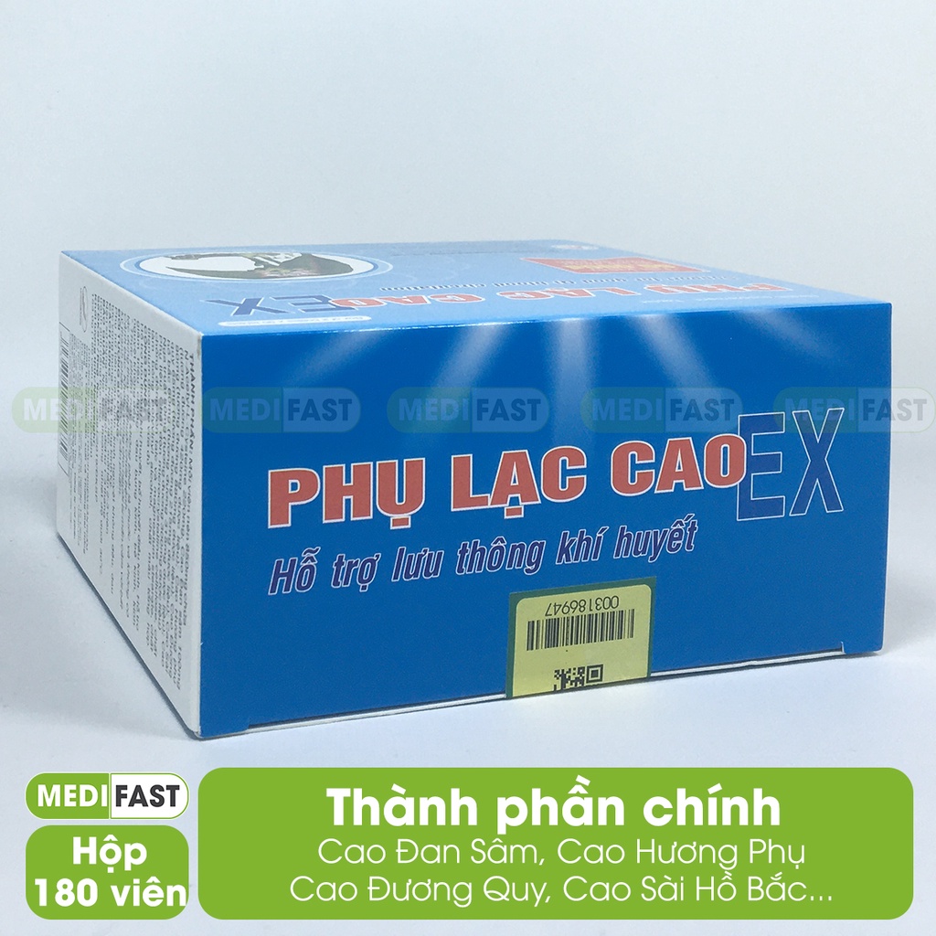 Điều hòa kinh nguyệt, hết đau bụng kinh - Phụ lạc cao Ex Dạng lọ Mẫu mới,  từ cao đan sâm và thảo dược